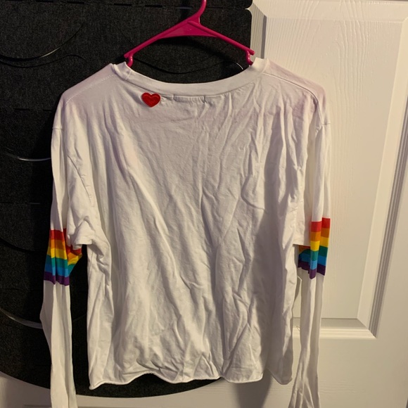 Rainbow crop tee - Picture 2 of 3